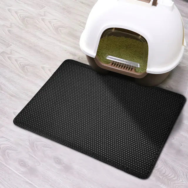 waterproof cat litter mat