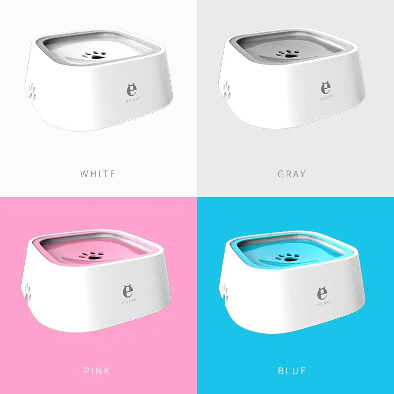 anti-spill pet water bowl