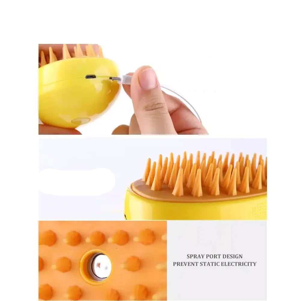 all-in-one pet grooming brush