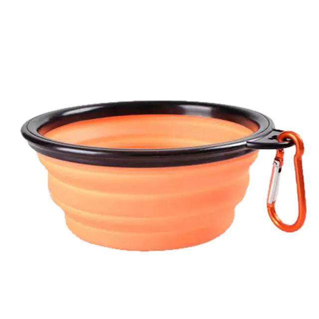 portable silicone dog bowl