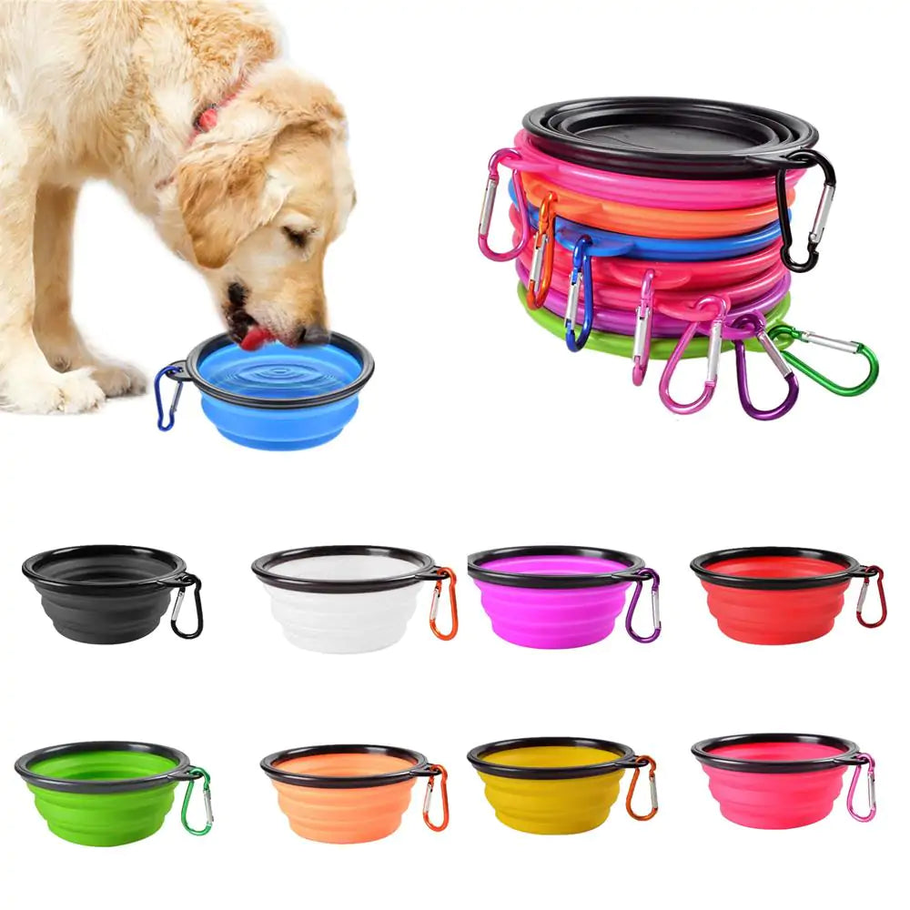 portable silicone dog bowl