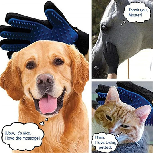 2-Sided Pet Grooming Gloves