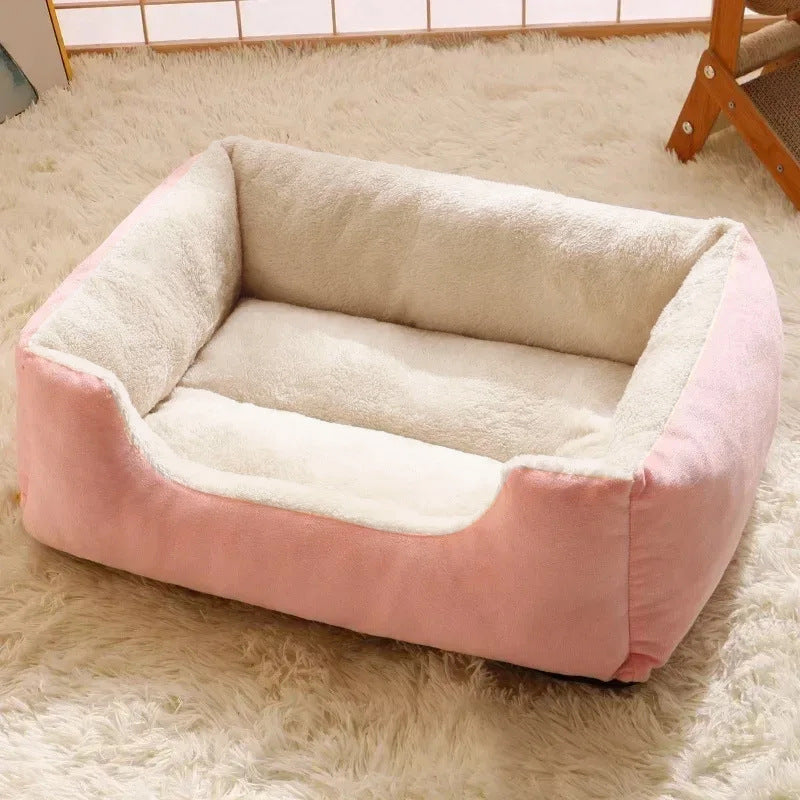 cozy cat bed – warm cushion for kittens & pets | comfortable accessories for pets