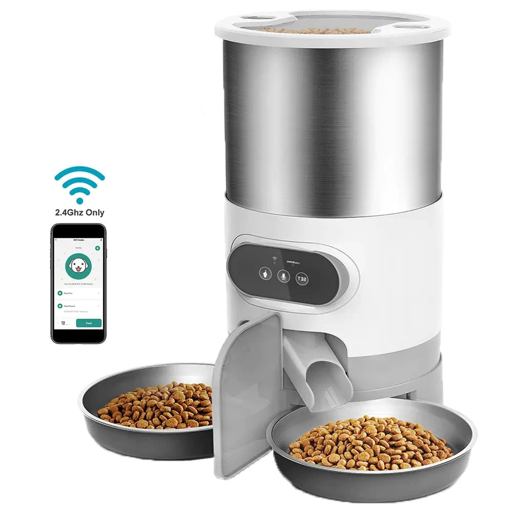 wi-fi smart pet feeder