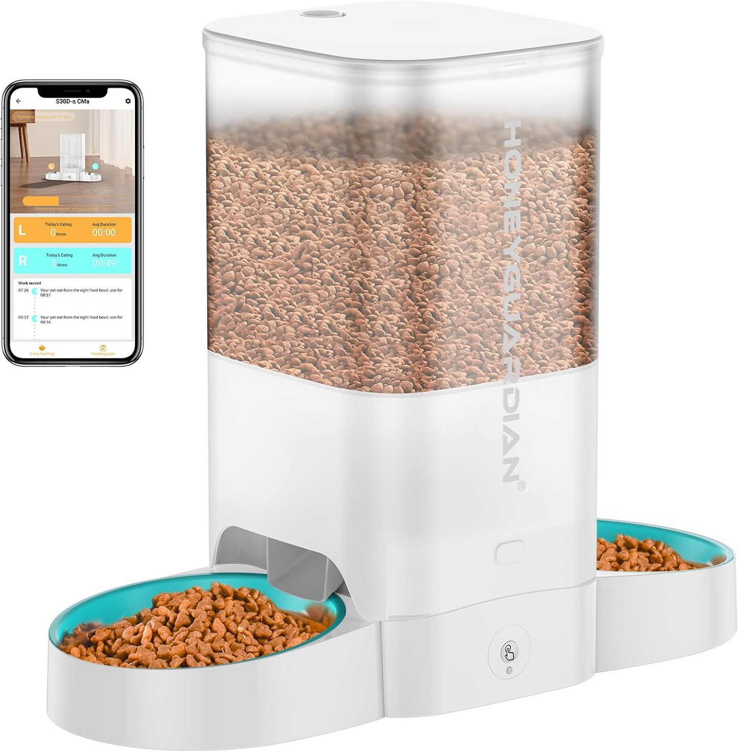 5l automatic wifi cat feeder