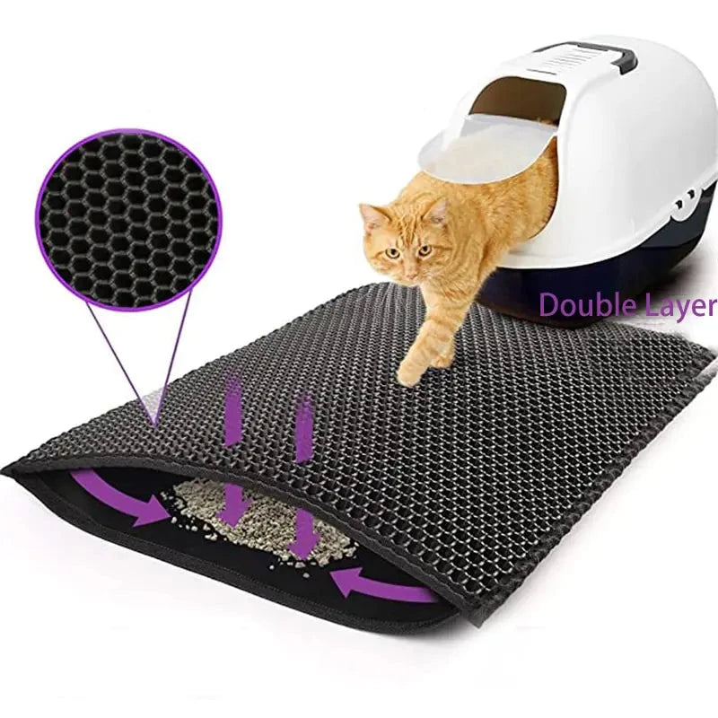 waterproof cat litter mat