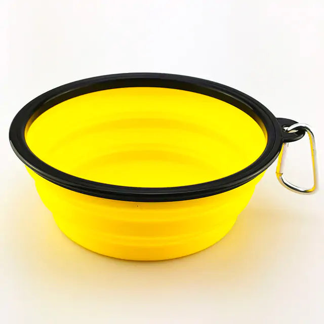 portable silicone dog bowl