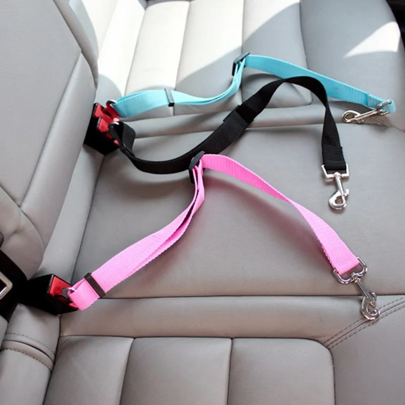 2 in 1 pet car seat belt